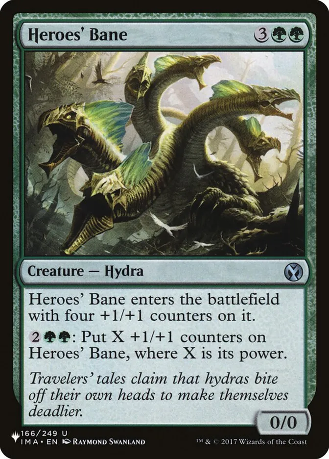 Heroes' Bane Front Face