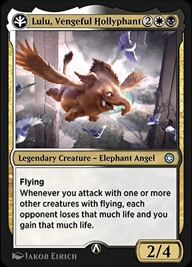 Lulu, Vengeful Hollyphant Front Face