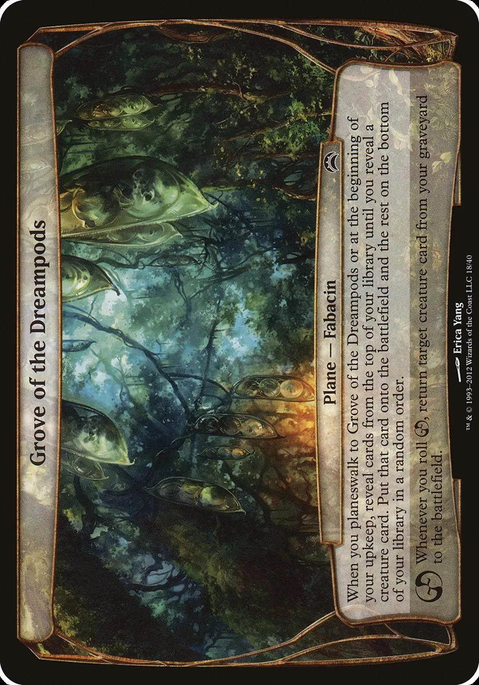 Grove of the Dreampods Front Face