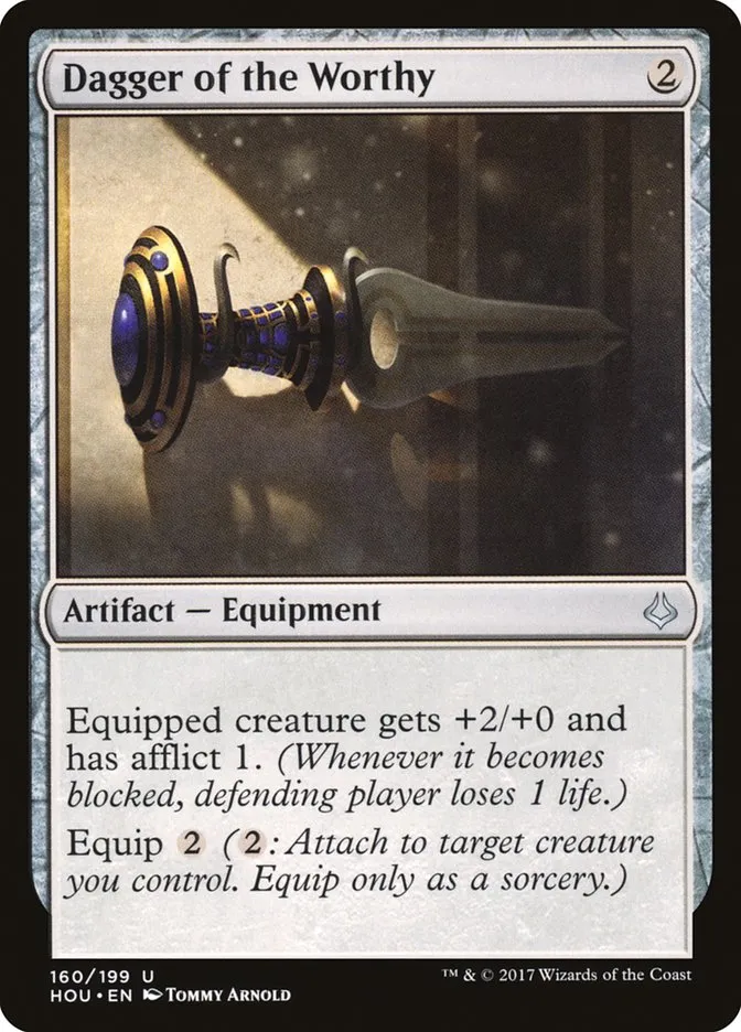 Dagger of the Worthy Front Face