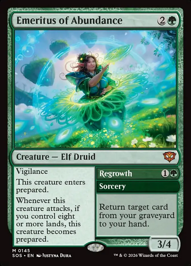 Emeritus of Abundance // Regrowth Front Face