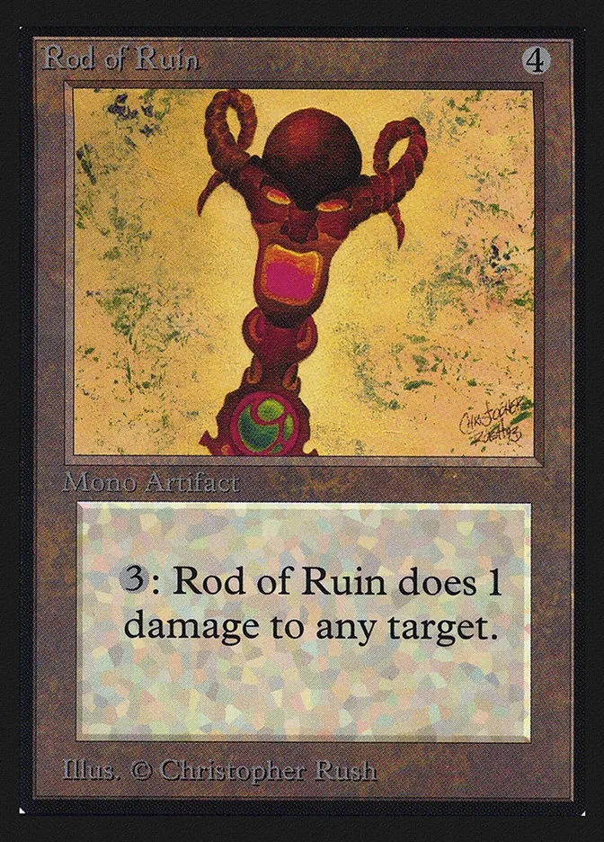 Rod of Ruin Front Face