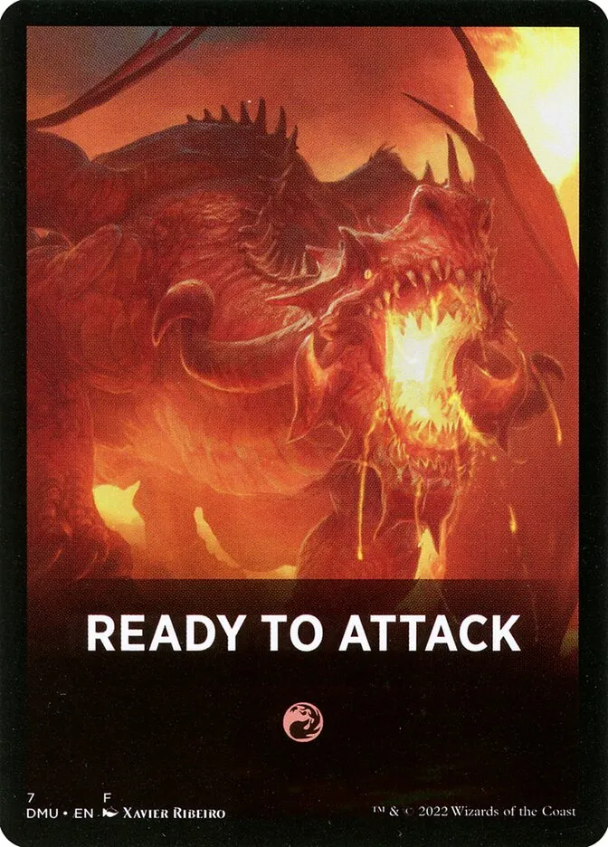 Ready to Attack Front Face