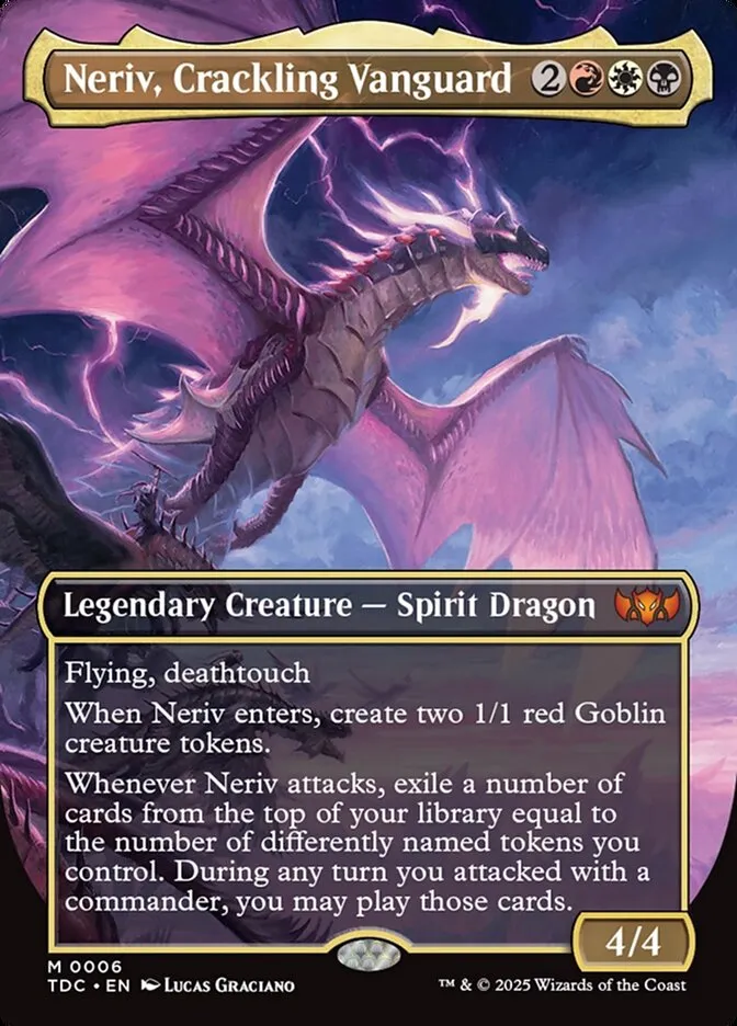 Neriv, Crackling Vanguard Front Face
