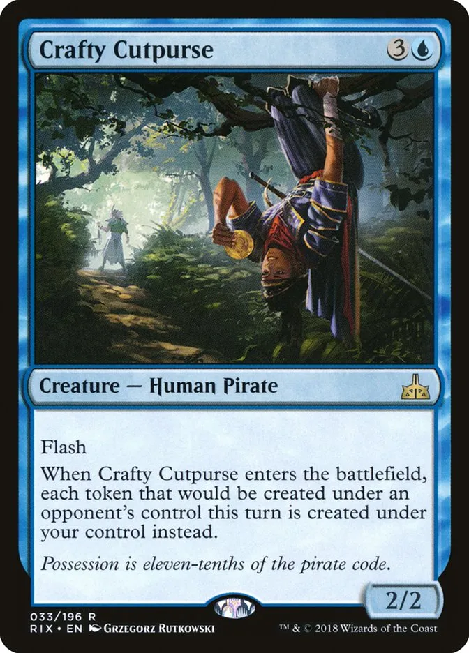 Crafty Cutpurse Front Face