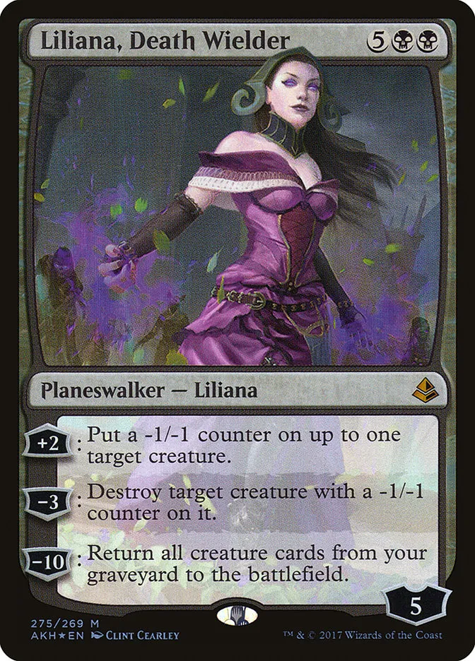 Liliana, Death Wielder Front Face