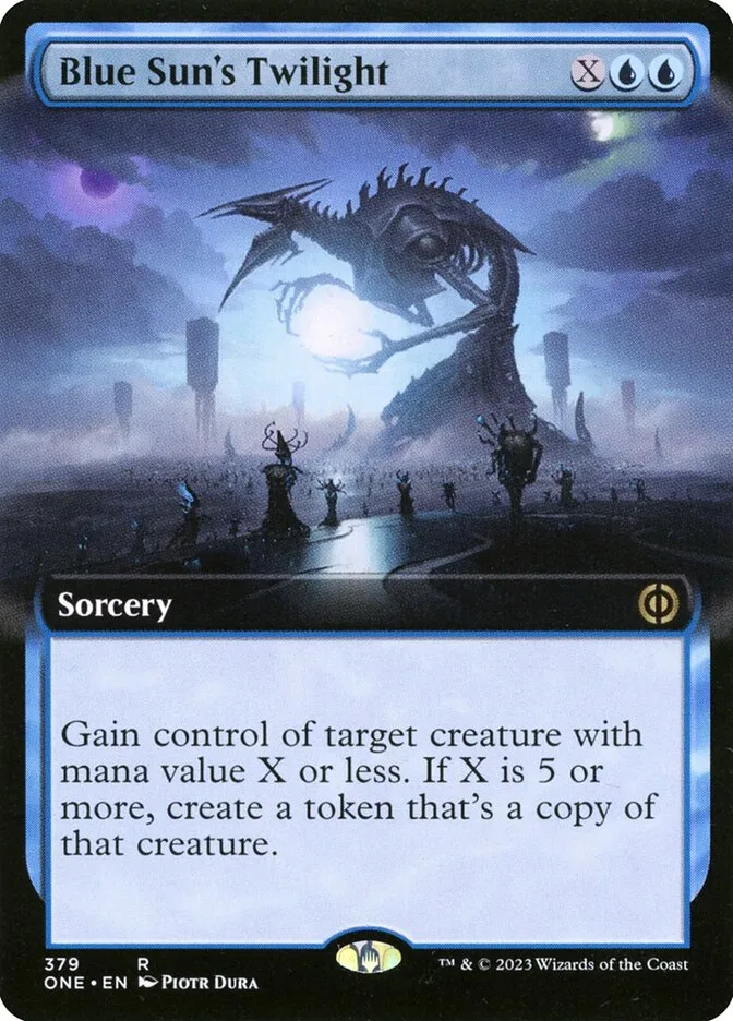 Blue Sun's Twilight Front Face