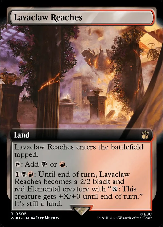 Lavaclaw Reaches Front Face