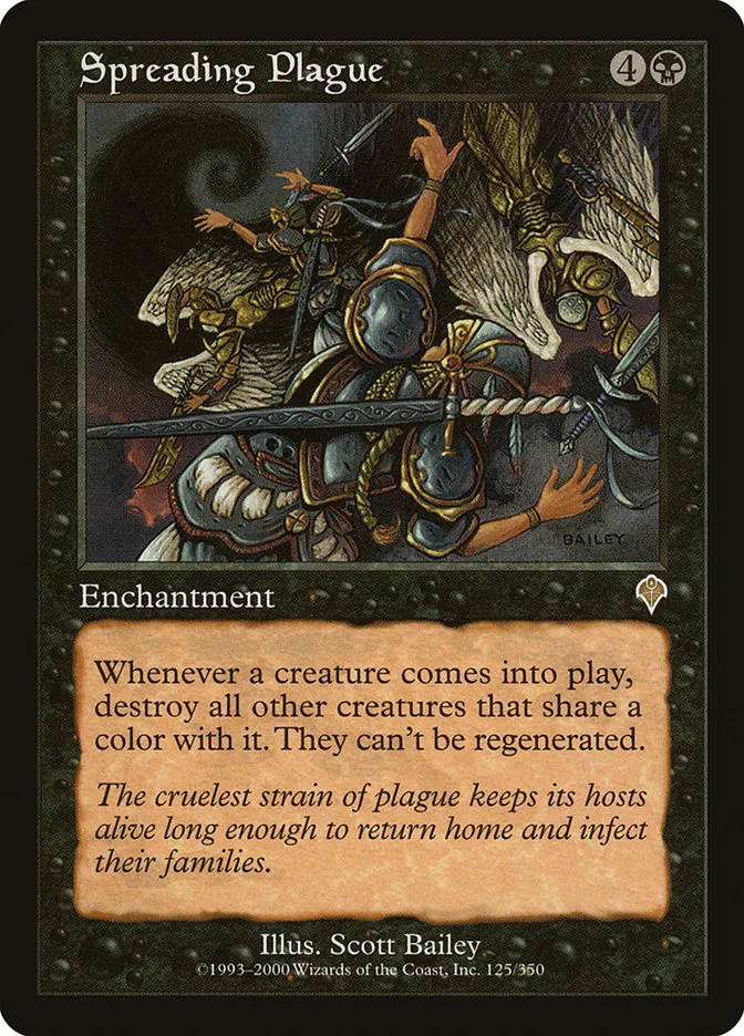 Spreading Plague Front Face