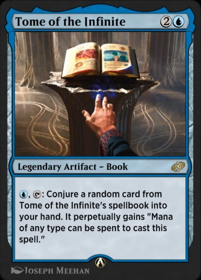 Tome of the Infinite Front Face