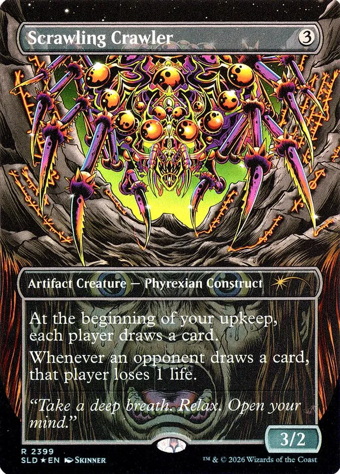 Scrawling Crawler Front Face