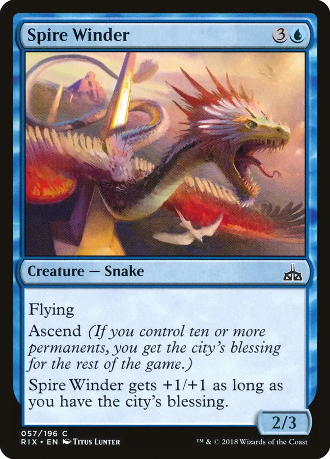 Spire Winder Front Face