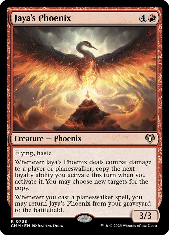 Jaya's Phoenix Front Face