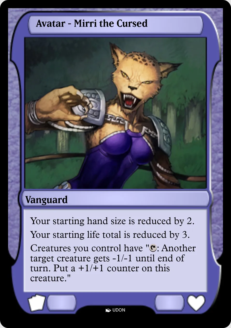 Mirri the Cursed Avatar Front Face