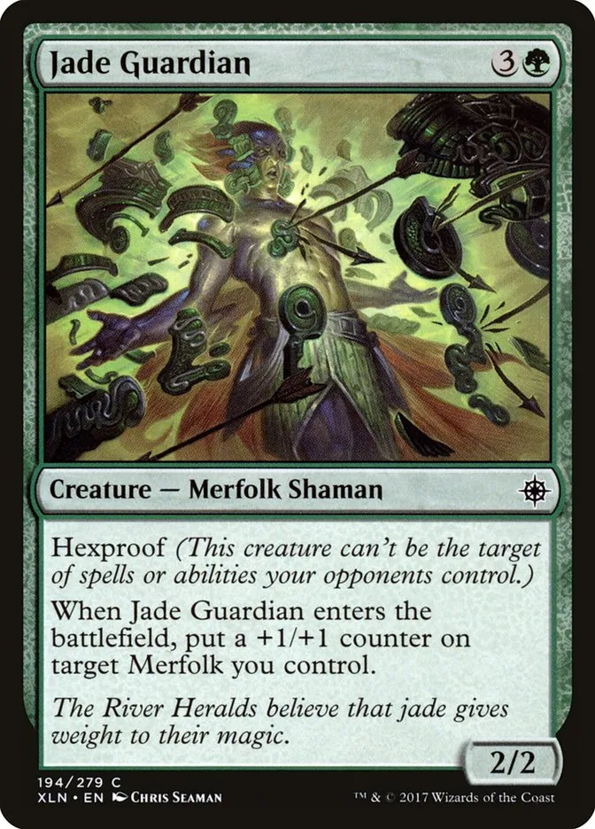 Jade Guardian Front Face