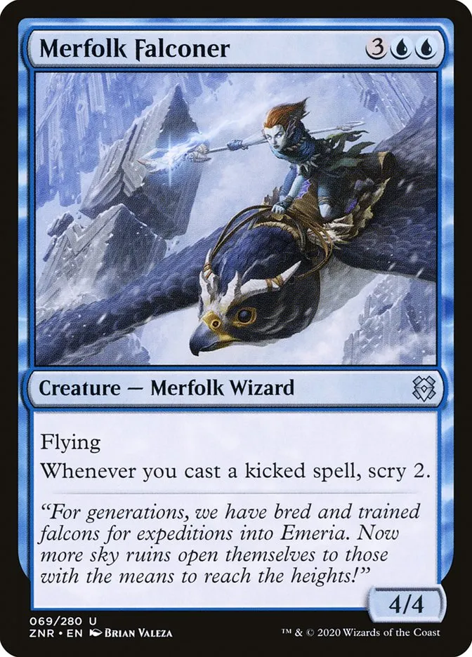 Merfolk Falconer Front Face