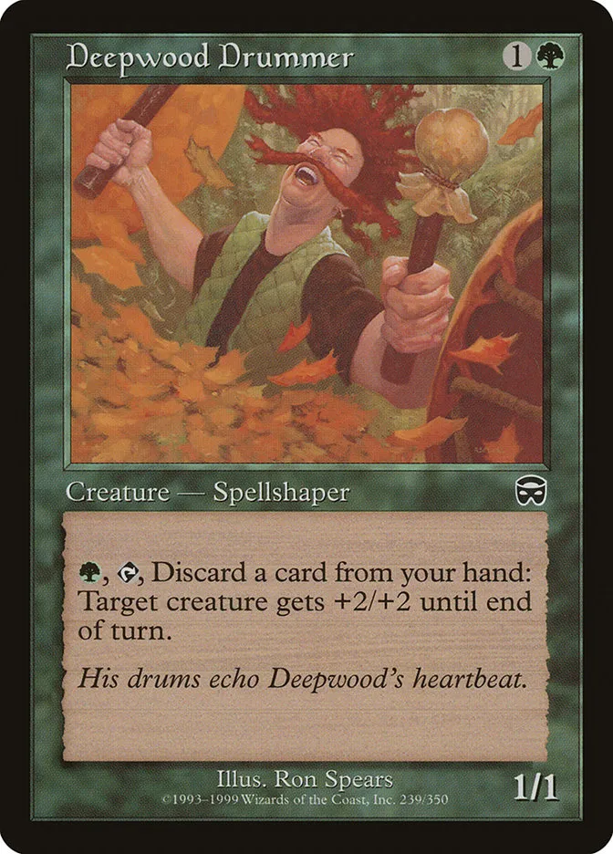 Deepwood Drummer Front Face