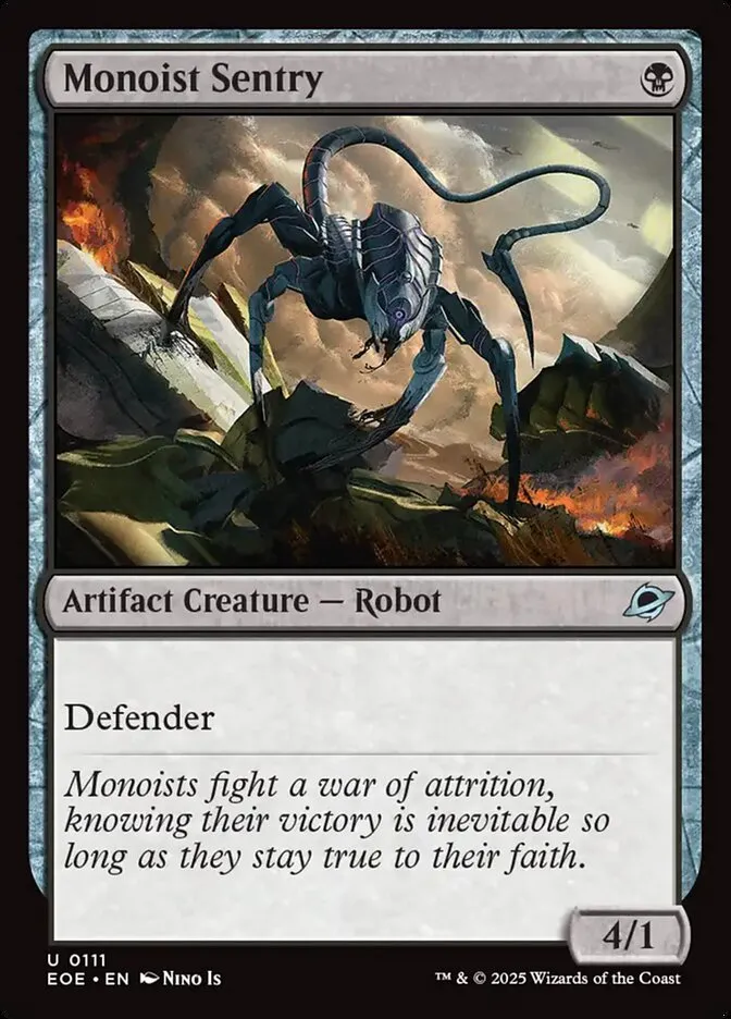 Monoist Sentry Front Face