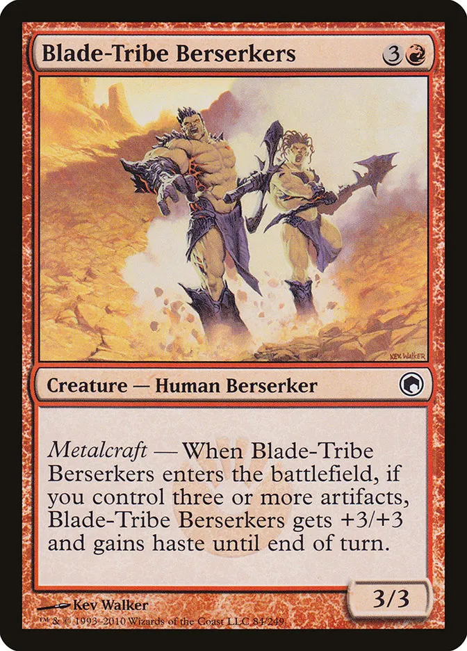 Blade-Tribe Berserkers Front Face