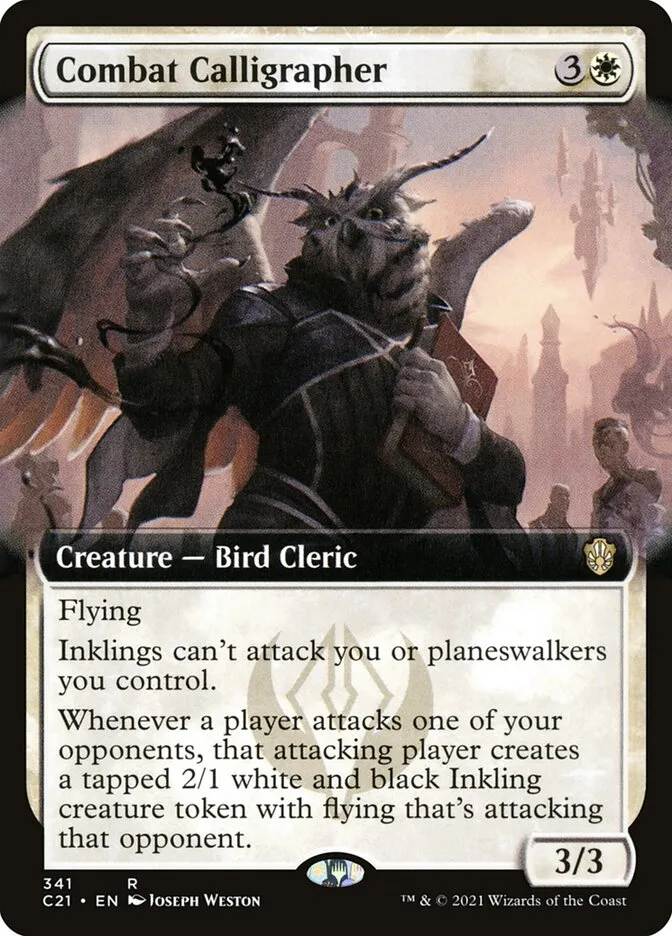 Combat Calligrapher Front Face