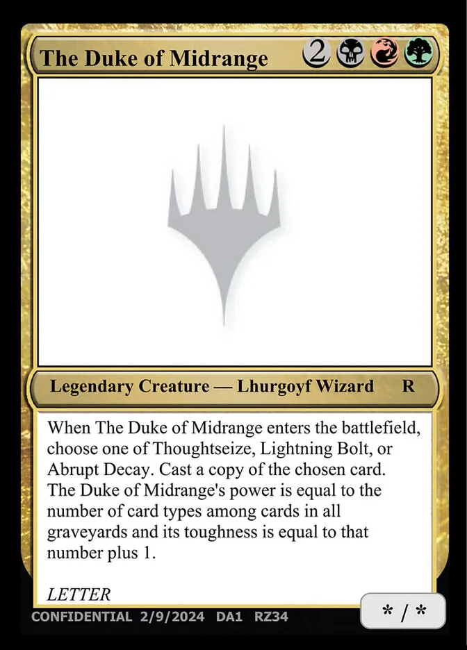The Duke of Midrange Front Face