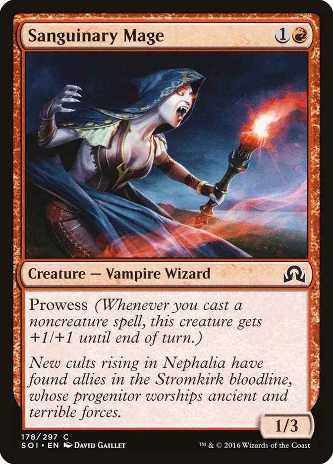 Sanguinary Mage Front Face