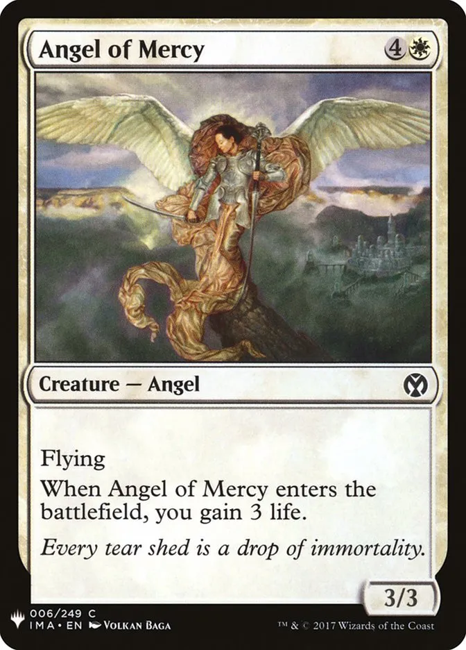 Angel of Mercy Front Face