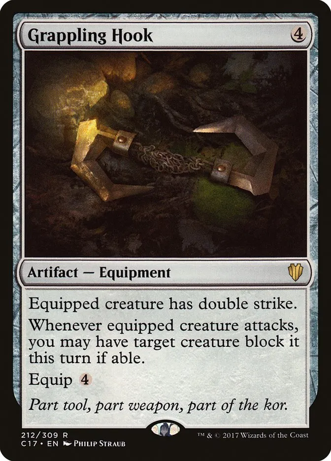 Grappling Hook Front Face