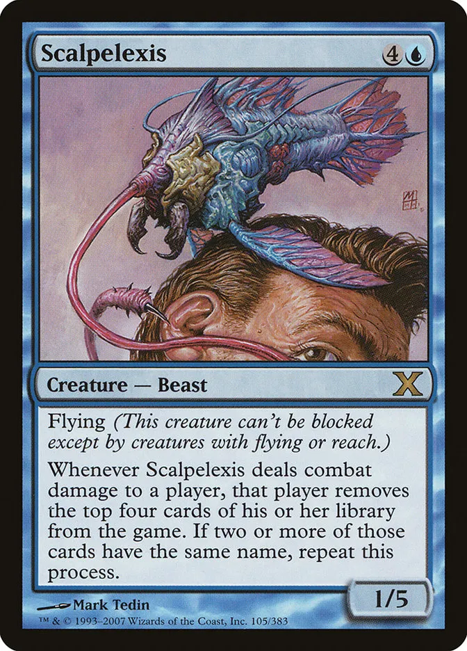 Scalpelexis Front Face