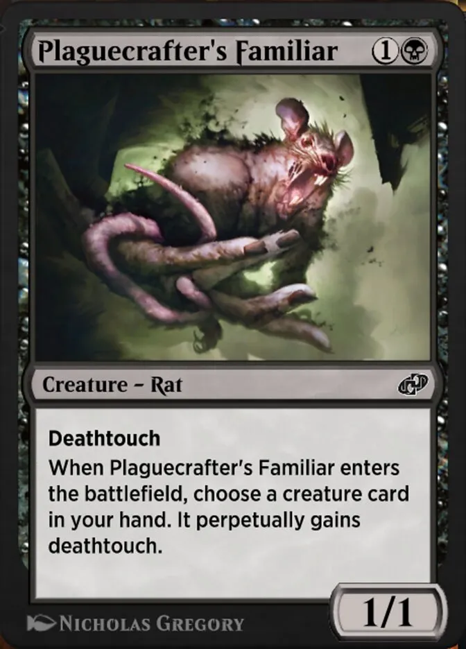 Plaguecrafter's Familiar Front Face