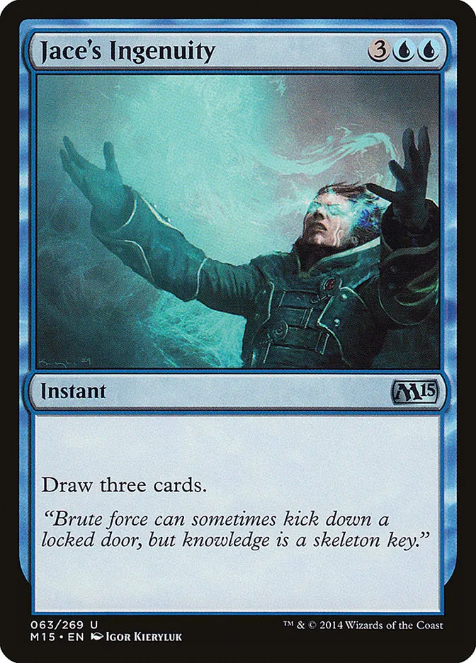 Jace's Ingenuity Front Face