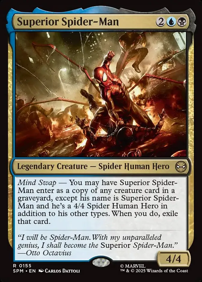 Superior Spider-Man Front Face