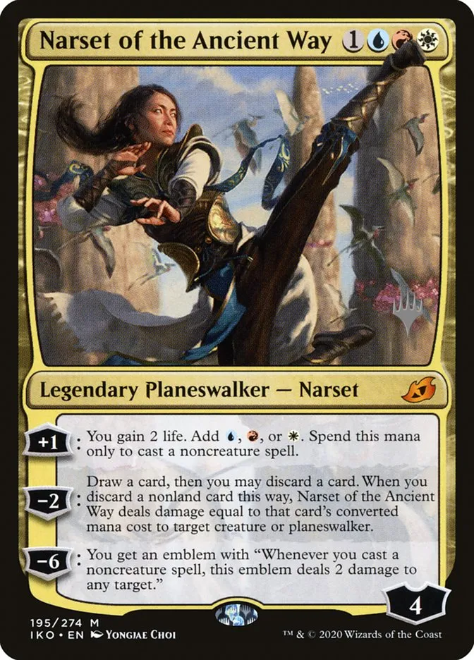 Narset of the Ancient Way Front Face