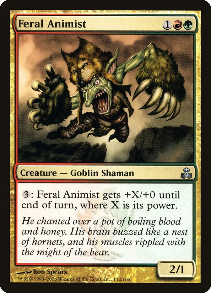 Feral Animist Front Face
