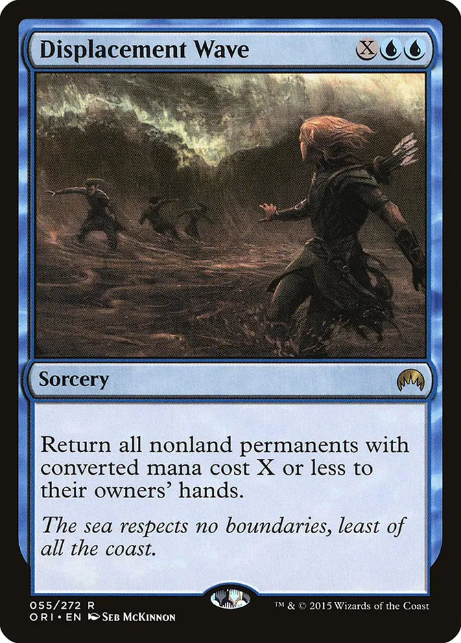 Displacement Wave Front Face
