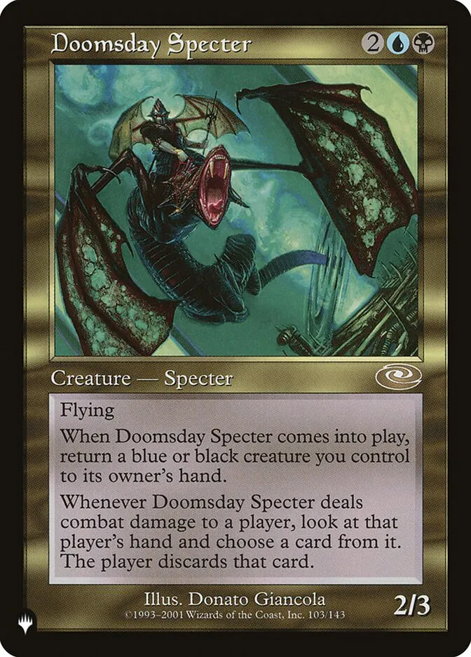 Doomsday Specter Front Face