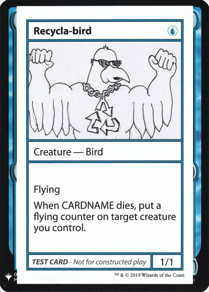 Recycla-bird Front Face