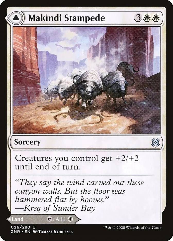 Makindi Stampede // Makindi Mesas Front Face
