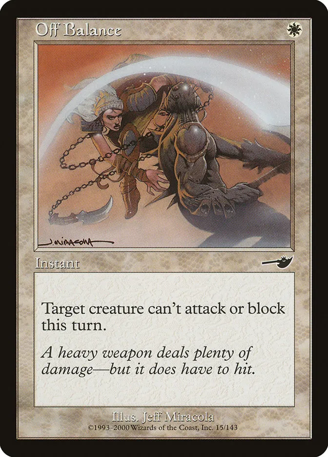 Off Balance Front Face