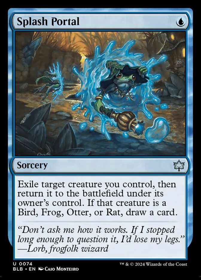 Splash Portal Front Face