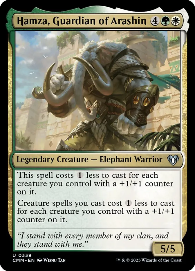 Hamza, Guardian of Arashin Front Face