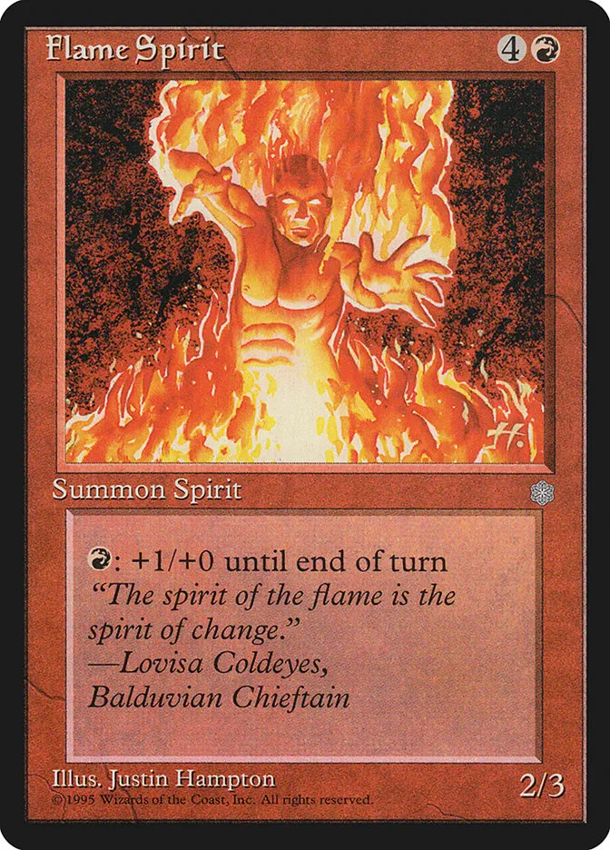 Flame Spirit Front Face