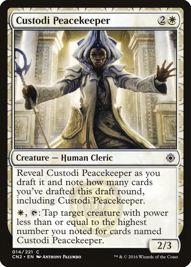 Custodi Peacekeeper Front Face