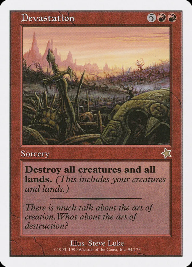 Devastation Front Face