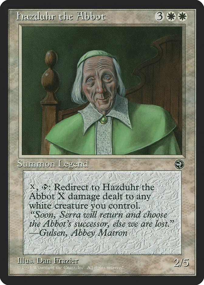 Hazduhr the Abbot Front Face