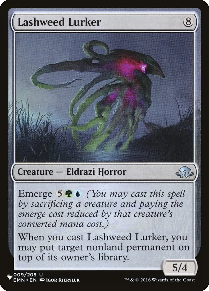 Lashweed Lurker Front Face