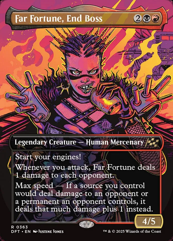 Far Fortune, End Boss Front Face
