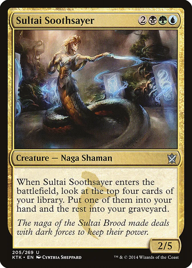 Sultai Soothsayer Front Face
