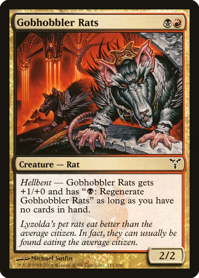 Gobhobbler Rats Front Face