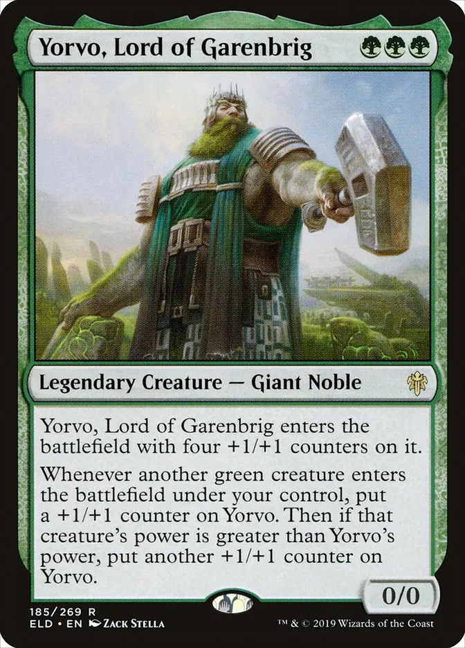 Yorvo, Lord of Garenbrig Front Face